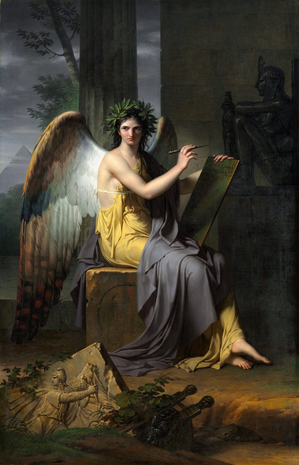 Clio, Muse of History – Charles Meynier