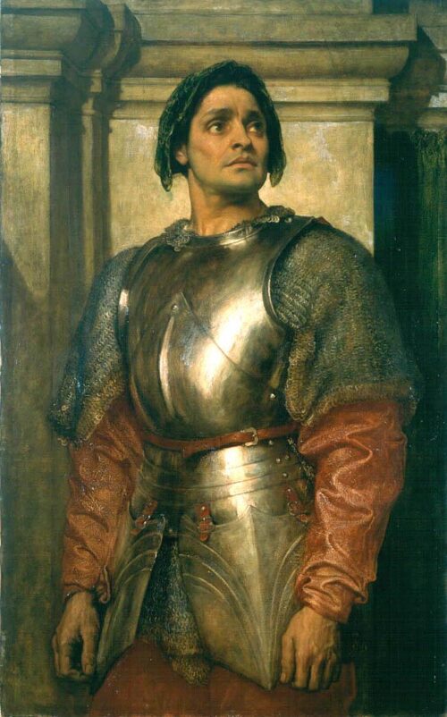 A Condottiere – Frederic Leighton Frederic Leighton