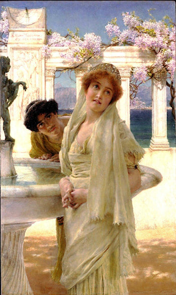 A Difference of Opinion – Lawrence Alma-Tadema Lawrence Alma-Tadema