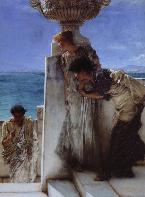 A Foregone Conclusion – Lawrence Alma-Tadema Lawrence Alma-Tadema