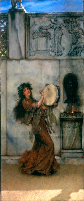 A Garden Altar – Lawrence Alma-Tadema Lawrence Alma-Tadema