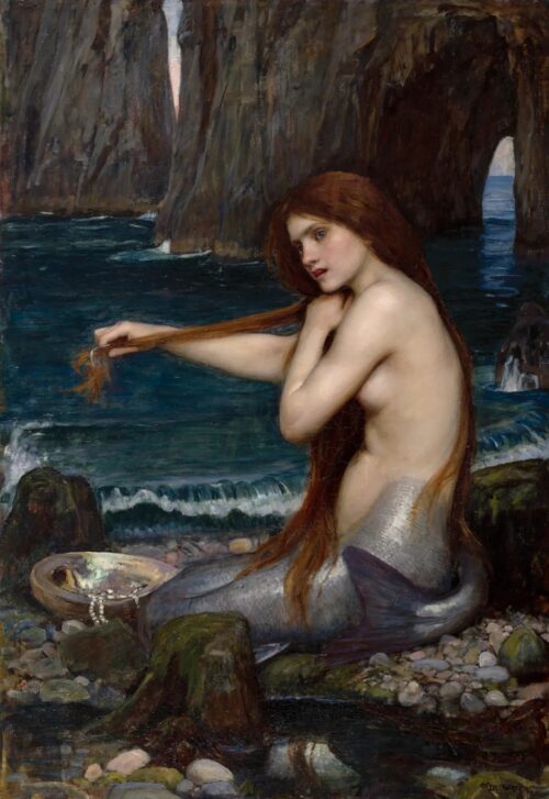 A Mermaid – John William Waterhouse John William Waterhouse