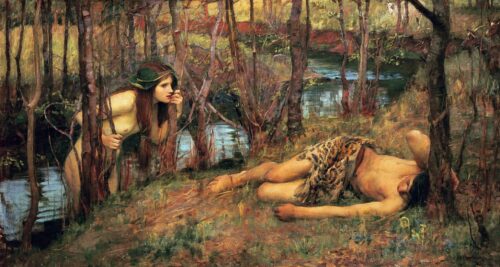 A Naiad – John William Waterhouse John William Waterhouse