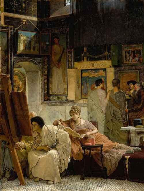 A Picture Gallery – Lawrence Alma-Tadema Lawrence Alma-Tadema