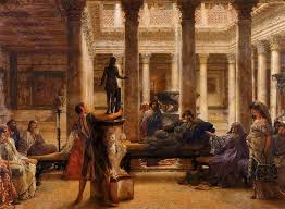 A Roman Art Lover – Lawrence Alma-Tadema Lawrence Alma-Tadema