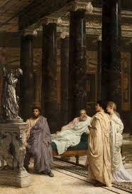 A Roman Art Lover (Silver Statue) – Lawrence Alma-Tadema Lawrence Alma-Tadema