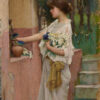 A Sick Child Brought into the Temple of Aesculapius – John William Waterhouse John William Waterhouse 2