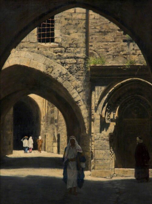 A Street in Jerusalem by John Collier John Collier