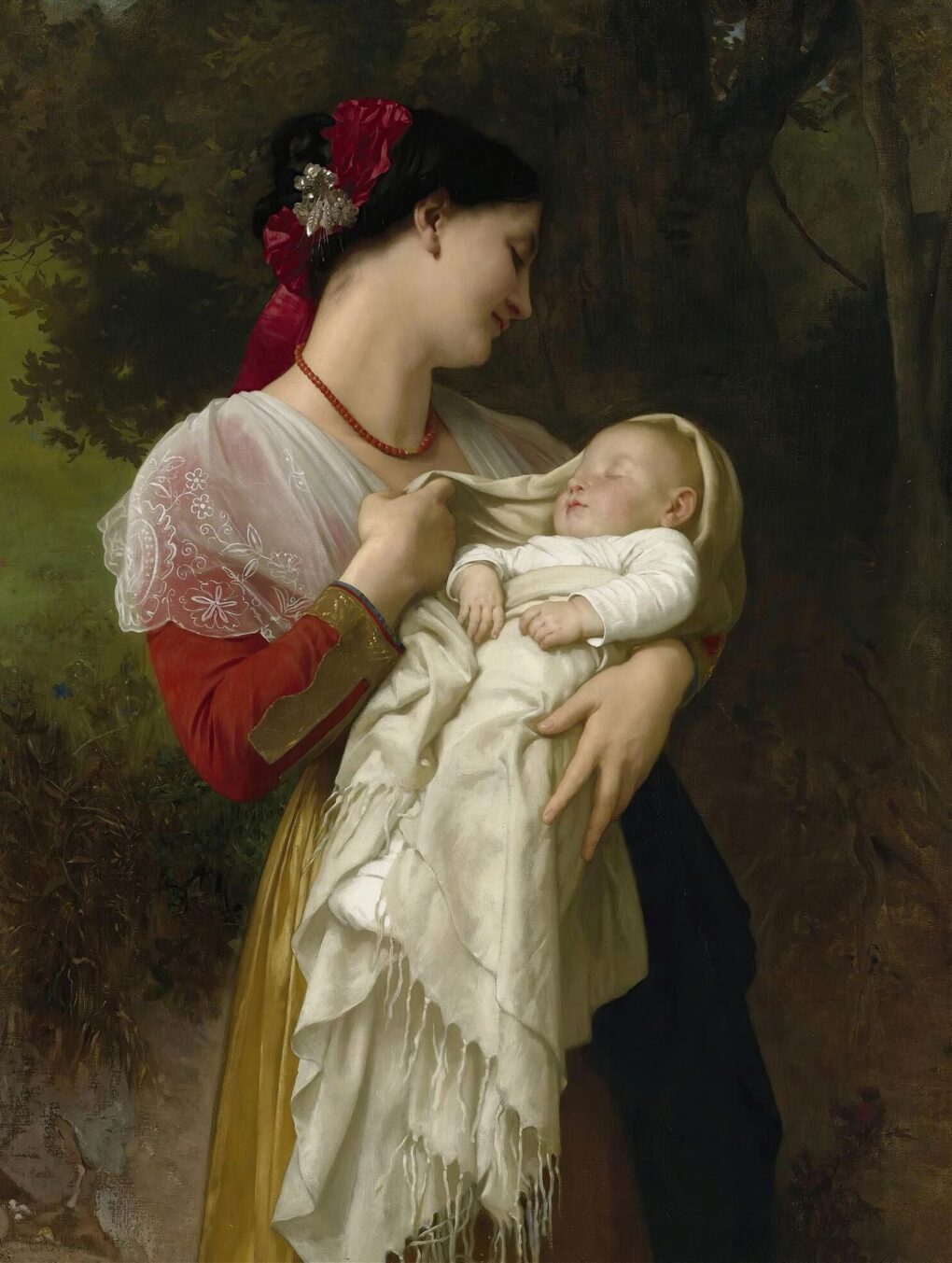 Maternal Admiration – William Bouguereau