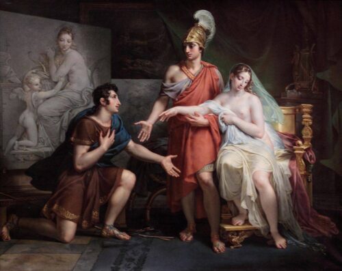 Alexander the Great Ceding Campaspe to Apelles – Charles Meynier Charles Meynier