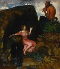 At the Source (Listening Nymph) – Franz Von Stuck Franz von Stuck