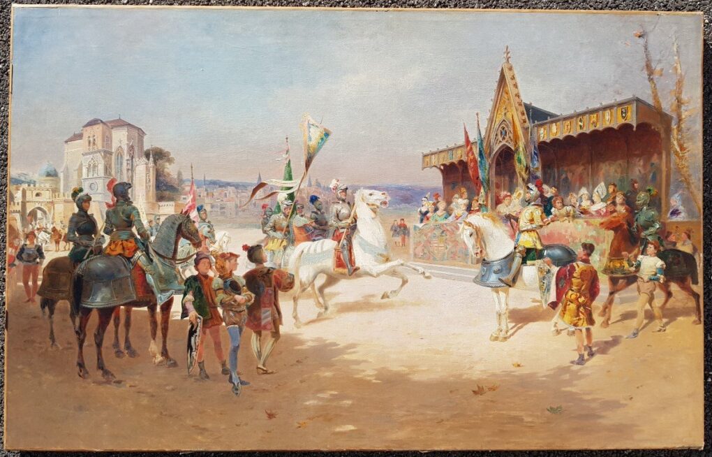 Before the Joust – Cesare-Auguste Detti