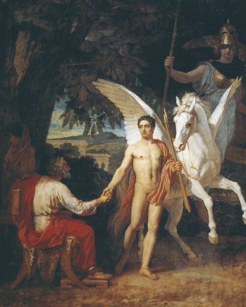 Bellerophon Sent to Battle the Chimera – Alexander Ivanov Alexander Ivanov