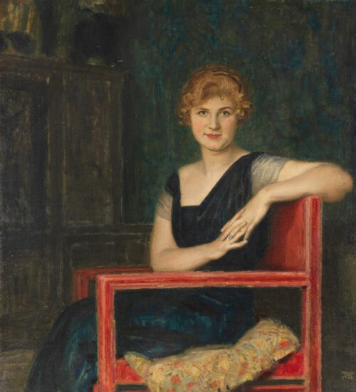 Portrait of a Lady – Franz Von Stuck Franz von Stuck