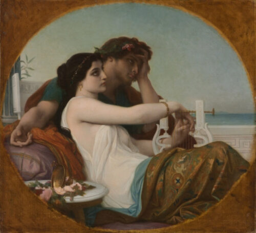 Boniface and Aglaia – Alexandre Cabanel Alexandre Cabanel