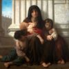 Lullaby (The Bedtime) – William Bouguereau William Bouguereau