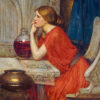 At the Shrine – John William Waterhouse John William Waterhouse