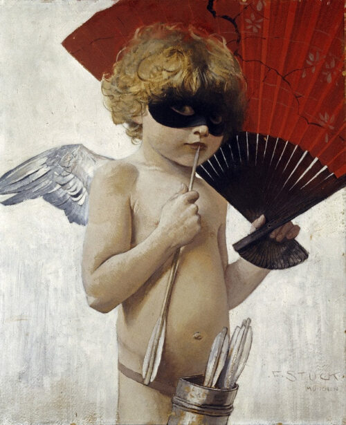 Cupid at the Masked Ball – Franz Von Stuck Franz von Stuck