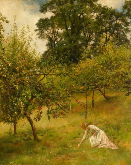 Devonshire Orchard by John Collier John Collier