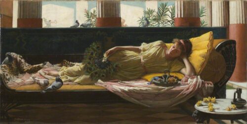 Sweet Idleness – John William Waterhouse John William Waterhouse