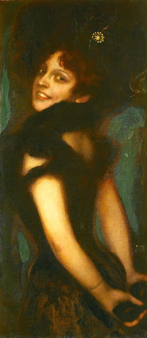 Domino – Franz von Stuck Franz von Stuck