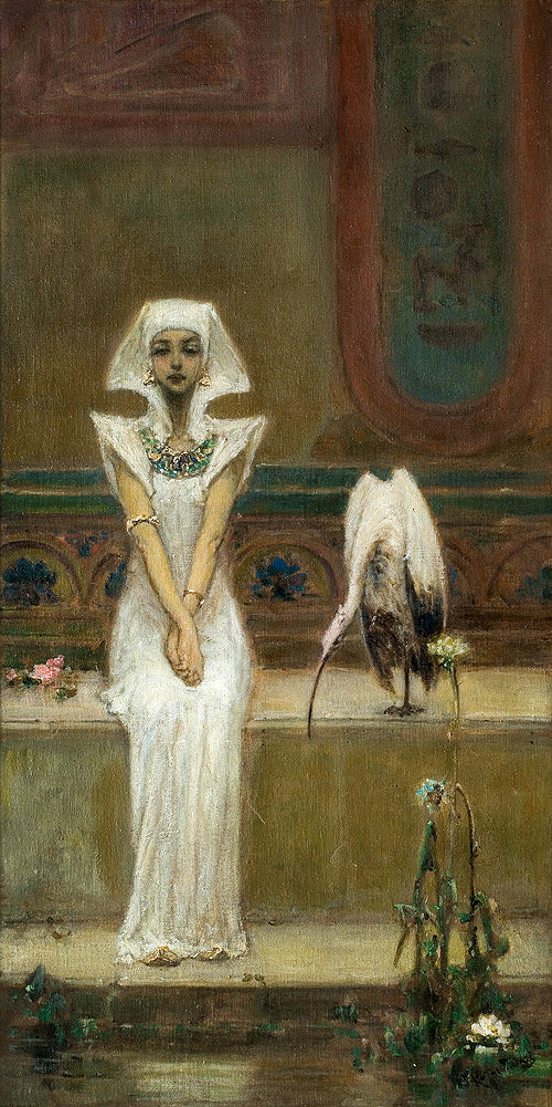 Egyptian Woman – Wilhelm Kotarbiński Wilhelm Kotarbiński