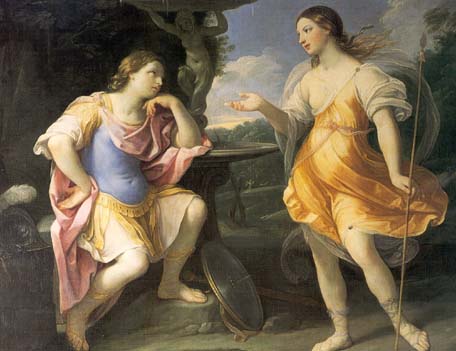 Encounter of Bradamante and Fiordispina – Guido Reni Guido Reni