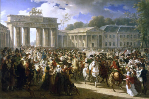 Entry of Napoleon I into Berlin – Charles Meynier Charles Meynier