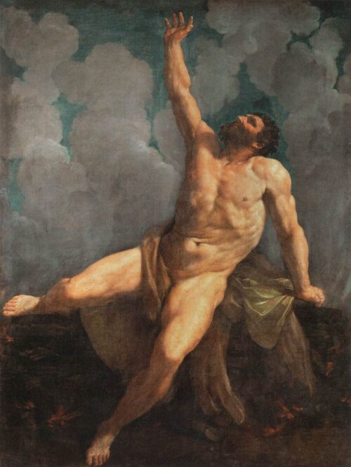 Hercules on the Pyre – Guido Reni Guido Reni