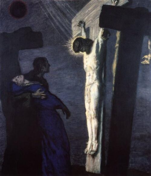 Crucifixion – Franz Von Stuck Franz von Stuck