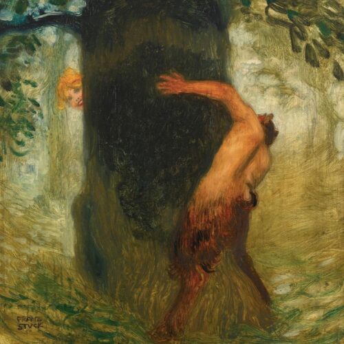 Teasing – Franz Von Stuck Franz von Stuck