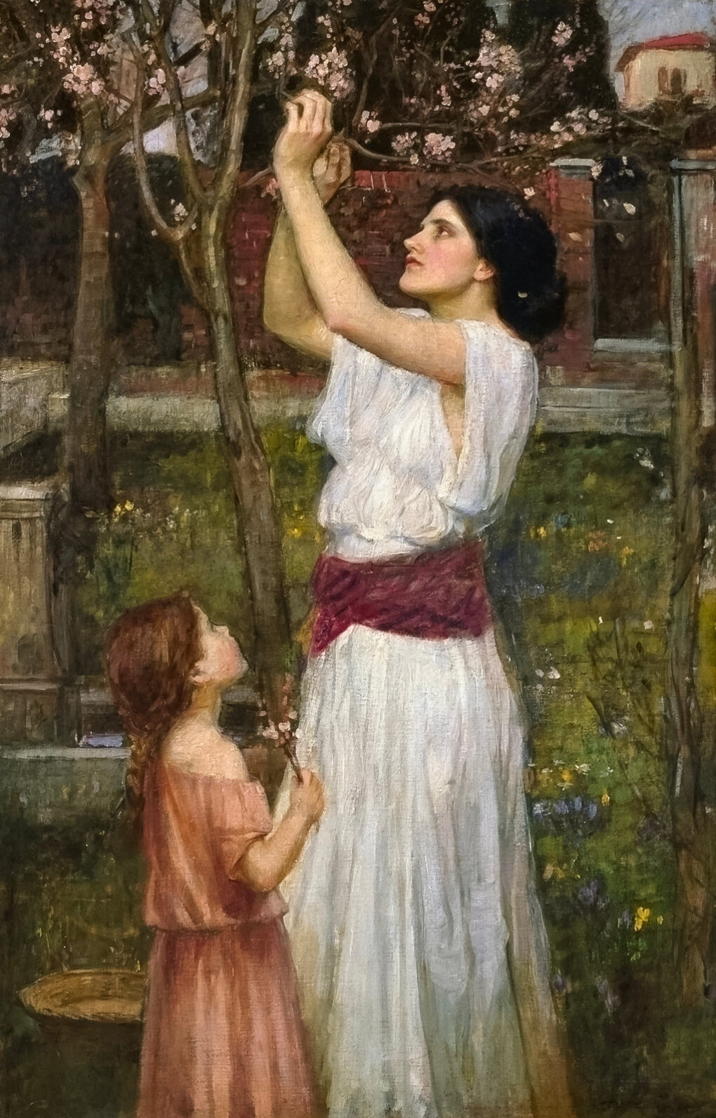 Gathering Almond Blossoms – John William Waterhouse