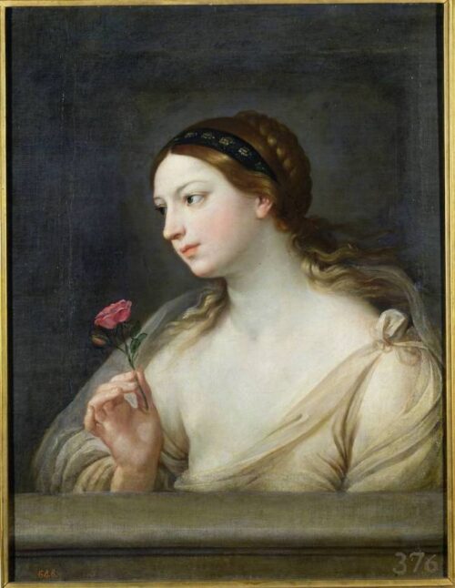 Girl with a Rose – Guido Reni Guido Reni