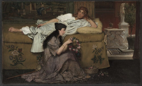 Glaucus and Nydia – Lawrence Alma-Tadema Lawrence Alma-Tadema