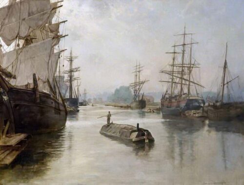 Gloucester Docks – John Collier John Collier