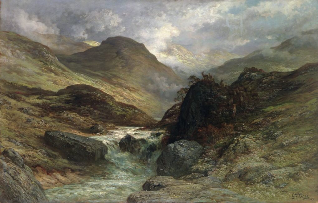 Gorge in the Mountains – Gustave Doré