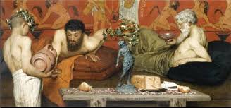 Greek Wine – Lawrence Alma-Tadema Lawrence Alma-Tadema