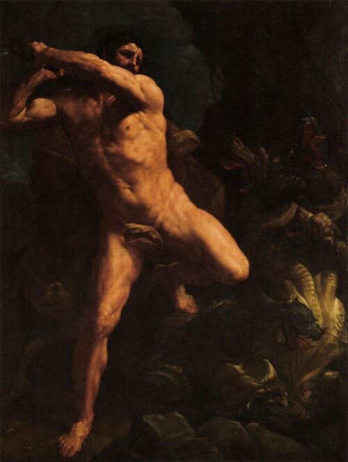 Hercules Defeating the Hydra of Lerna – Guido Reni Guido Reni