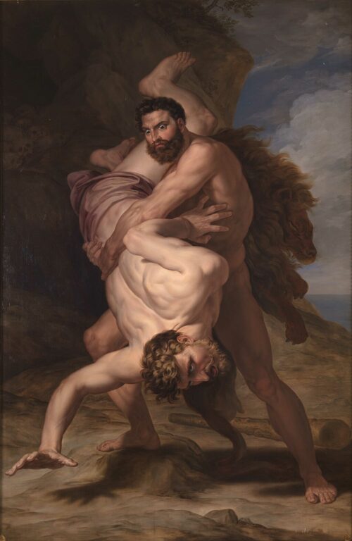 Hercules and Antaeus – Rafael Tegeo Díaz Rafael Tegeo Díaz