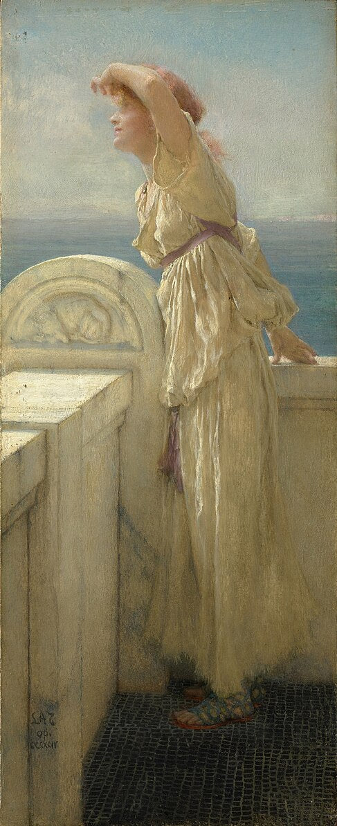 Hopeful – Lawrence Alma-Tadema Lawrence Alma-Tadema