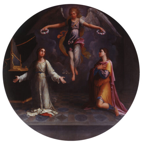 Coronation of Saints Cecilia and Valerian – Guido Reni Guido Reni