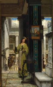 In the Temple – Lawrence Alma-Tadema Lawrence Alma-Tadema