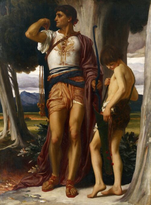 Jonathan’s Token to David – Frederic Leighton Frederic Leighton