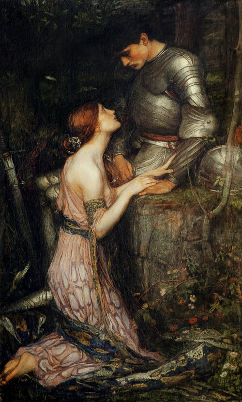 Lamia and the Soldier – John William Waterhouse John William Waterhouse