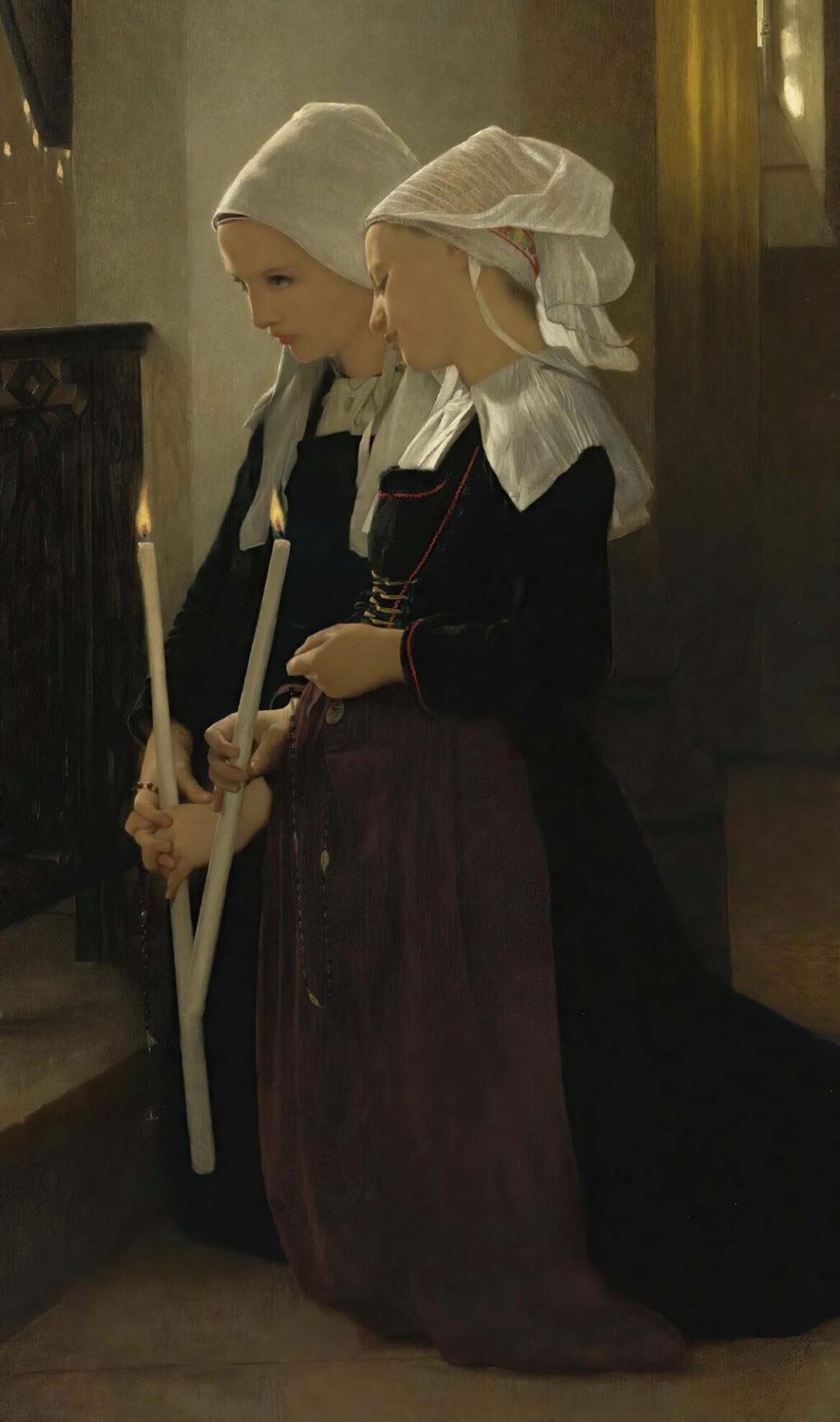 The Vow to Saint Anne of Auray – William Bouguereau