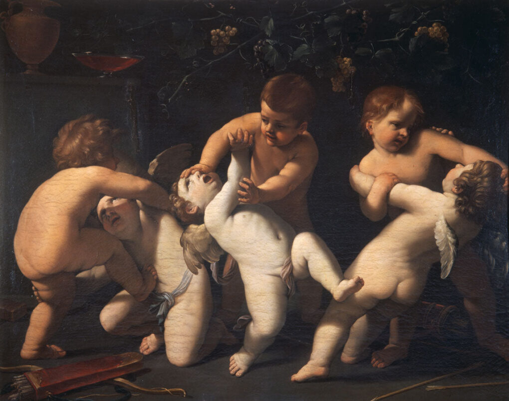 Struggle Between Cupids – Guido Reni