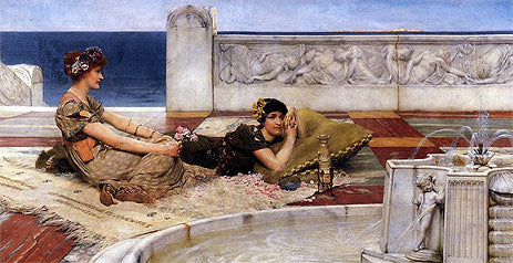 Love’s Votaries – Lawrence Alma-Tadema Lawrence Alma-Tadema