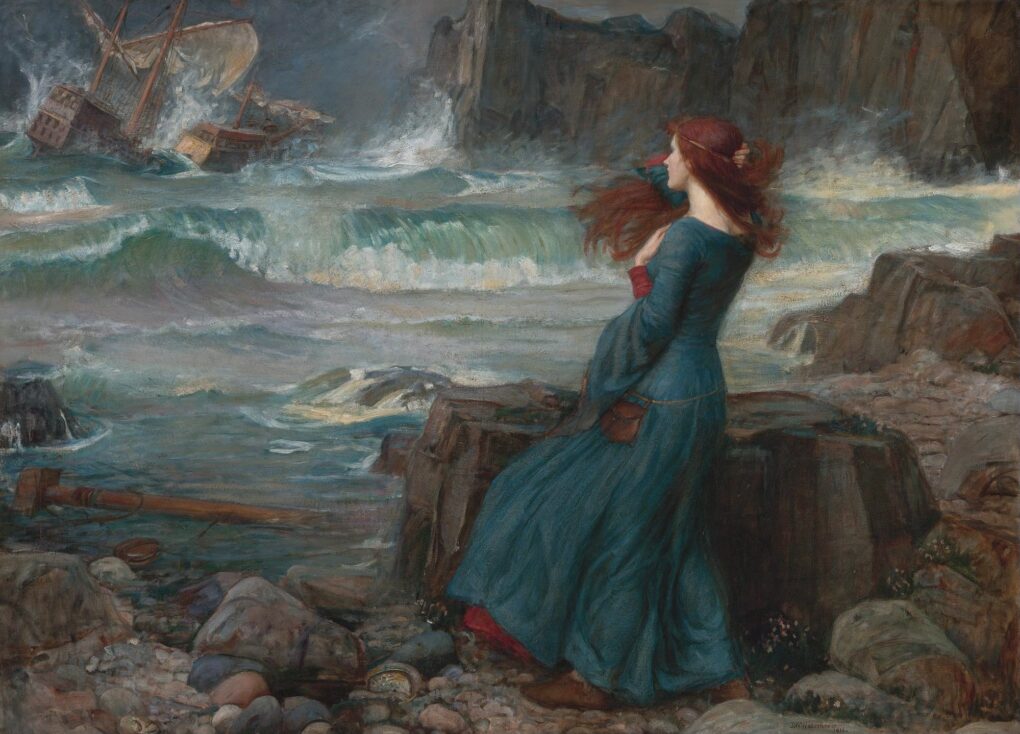 Miranda – The Tempest – John William Waterhouse