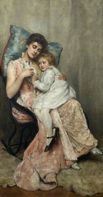 Nettie and Joyce – John Collier John Collier