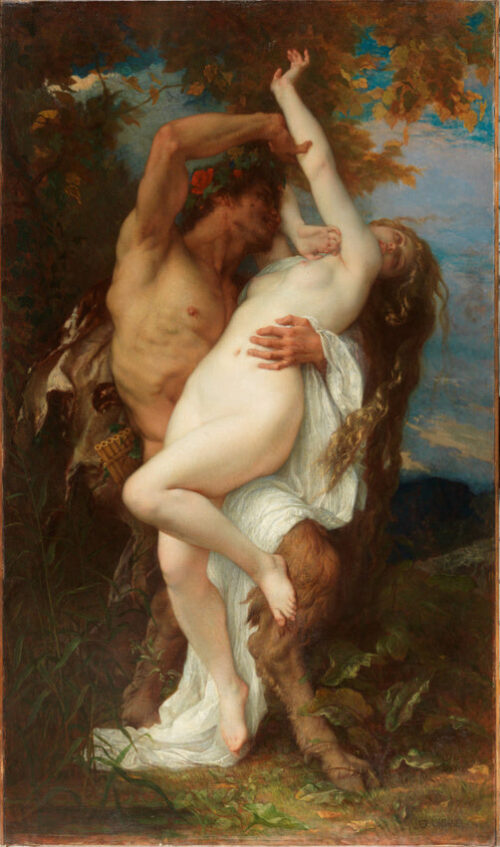 Nymph and Satyr – Alexandre Cabanel Alexandre Cabanel